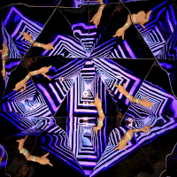 photobooth portrait kaleidoscope timeframe GIF