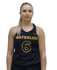 University Of Waterloo Mic Drop Sticker by Waterloo Warriors