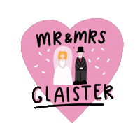 Glaisterwedding Sticker by studionough
