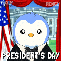 Presidents Day Trump GIF by Pudgy Penguins
