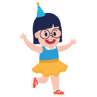 Happy Party Sticker by SIRCLO