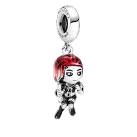 Black Widow Marvel Sticker by PANDORA