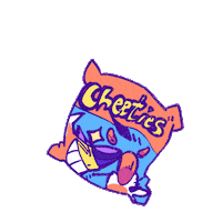 Snack Run Buns Sticker by Su.plex