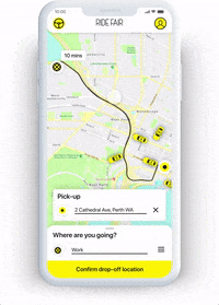 ridefair app driver rider rideshare GIF