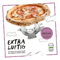 Hungry Pizza Sticker by Gustavo Gusto