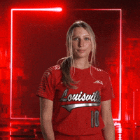 Point Softball GIF by Louisville Cardinals