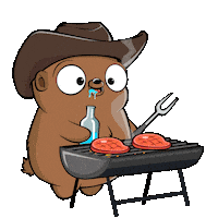 Hungry Fire Sticker by Fugz Official
