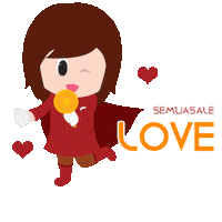 i love heart Sticker by SemuaSale