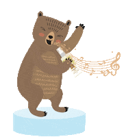 Happy Dance Sticker by Tropeebebe