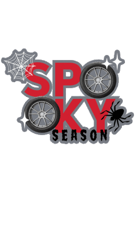 Halloween Spider Sticker by Discount Tire