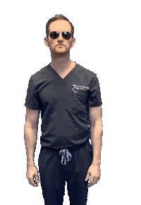 DrCainLinville sunglasses glance drlinville linvilleplasticsurgery Sticker