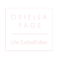 oriellapage logo estetica svizzera peony Sticker