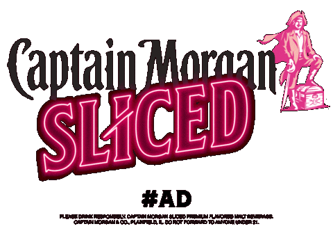 Captain Morgan Sliced Partner Sticker by Captain Morgan