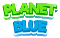 Blue Planet Love Sticker by Planet Blue