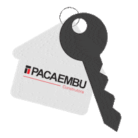 Pacaembu casa entrega chave paca Sticker