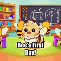 First Day Education GIF by Beelightened
