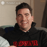 Schitts Creek Thank You GIF by CBC