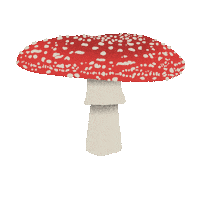 Autumn Mushroom Sticker