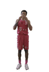 TelekomBaskets love basketball kiss thank you Sticker