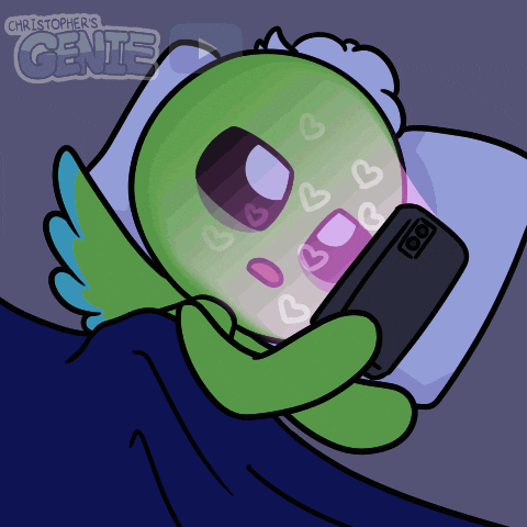 Watching Social Media GIF by Christophers Genie