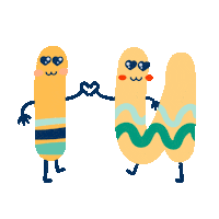 In Love Heart Sticker by Offspringinc