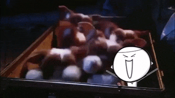 Christmas Gremlins GIF by dailybred