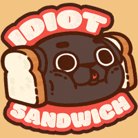 Idiot Ollie GIF by Puglie Pug