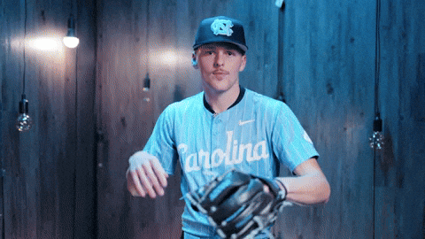 University Of North Carolina Baseball GIF by UNC Tar Heels