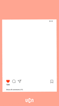 UCN-business instagram marketing frame ucn Sticker