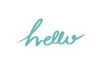 Hello Sticker