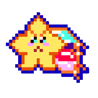Pixel Loop Sticker
