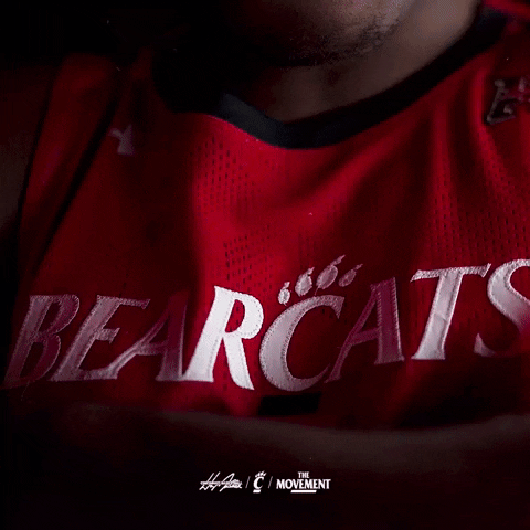 Basketball Jersey GIF by Cincinnati Bearcats