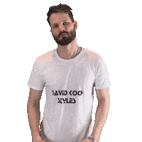 Sticker by David Koch Model