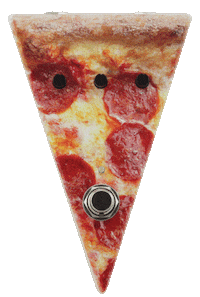 Pizza Eating Sticker by BIG EAR pedals