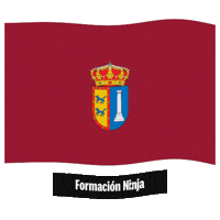 Castilla-La Mancha Flag Sticker by Formación Ninja