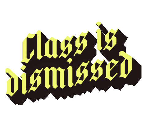 Dismissed Sticker by Kristen Best