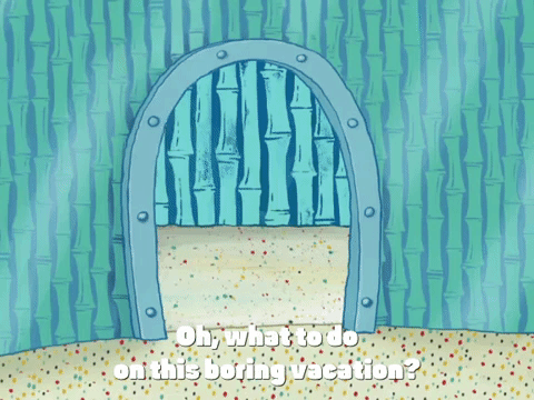 season 4 bummer vacation GIF by SpongeBob SquarePants