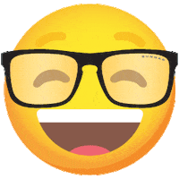 GUNNAROptiks gaming emoji glasses frames Sticker