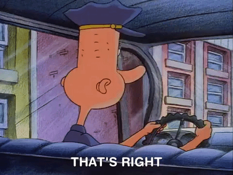 hey arnold nick splat GIF