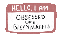 Name Tag Headbands Sticker by Bizzybcrafts
