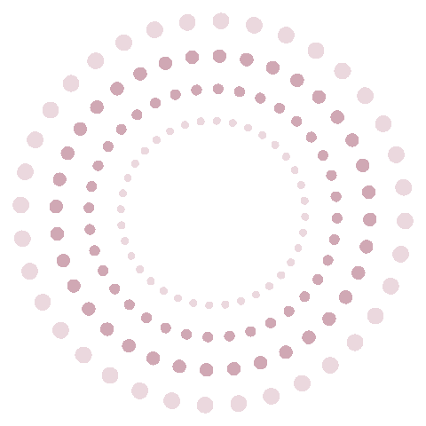 Pink Circle Sticker by Your Style