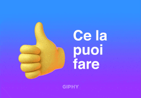 Ce La Puoi Fare GIF by GIPHY Cares