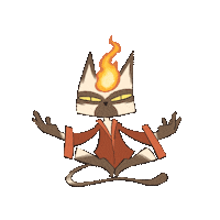 Cat Manga Sticker