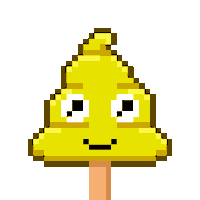 Art Shitting Sticker by Poopies.io