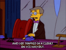 Confused Season 3 GIF by The Simpsons