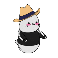 Happy Dance Sticker by Sappy Seals Community