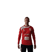 HandbalclubIzegem handball bluewhitedynamite handbalclubizegem Sticker