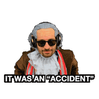 Cover Up Whoops Sticker