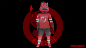 Hockey Mascot GIF by NJ Devil