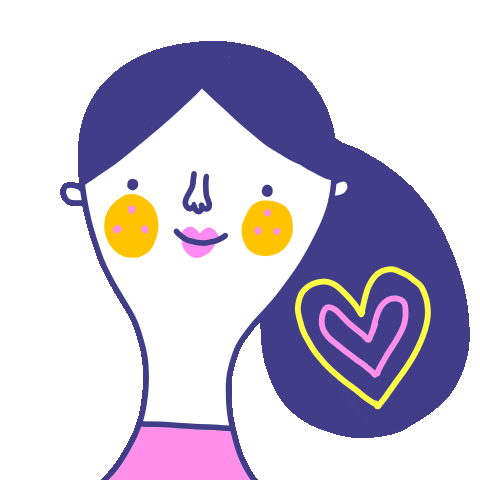 Heart Love Sticker by Linzie Hunter